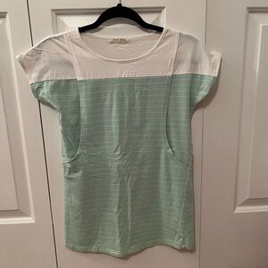 Short Sleeved Nursing Top